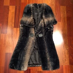 Calico Fur Vest - Size XS